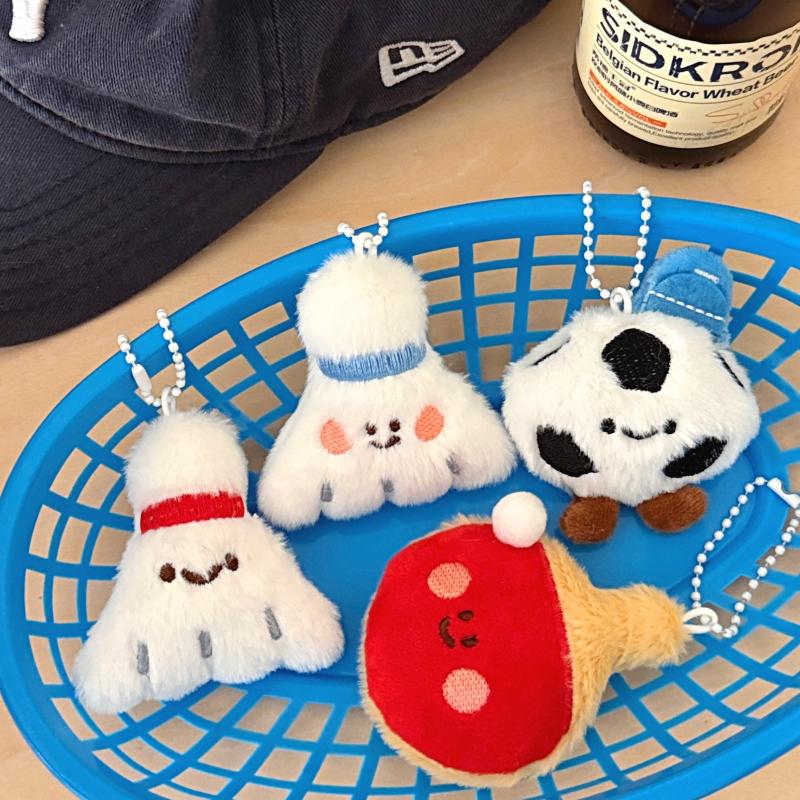 Table Tennis Ball - New Cute Cartoon Plush Ball Decoration
