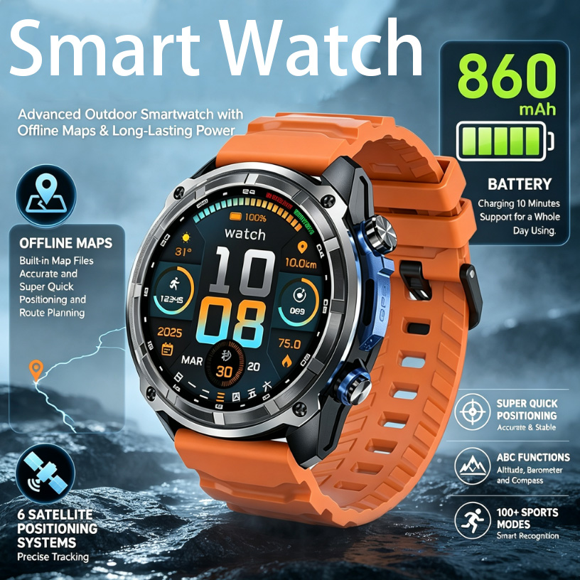 Table Tennis World - Outdoor Sports Watch DTG1 Offline Map