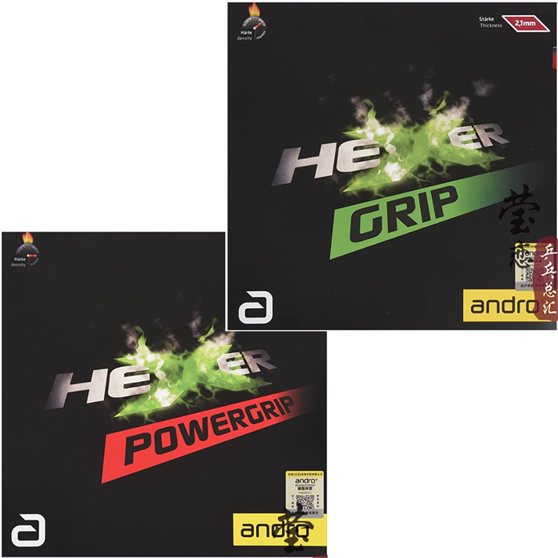 Table Tennis Shop - Andro HEXER GRIP table tennis rubber