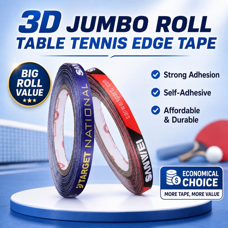 Table Tennis Grip Tape - Original Sanwei 1cmx25M Silk fiber Table