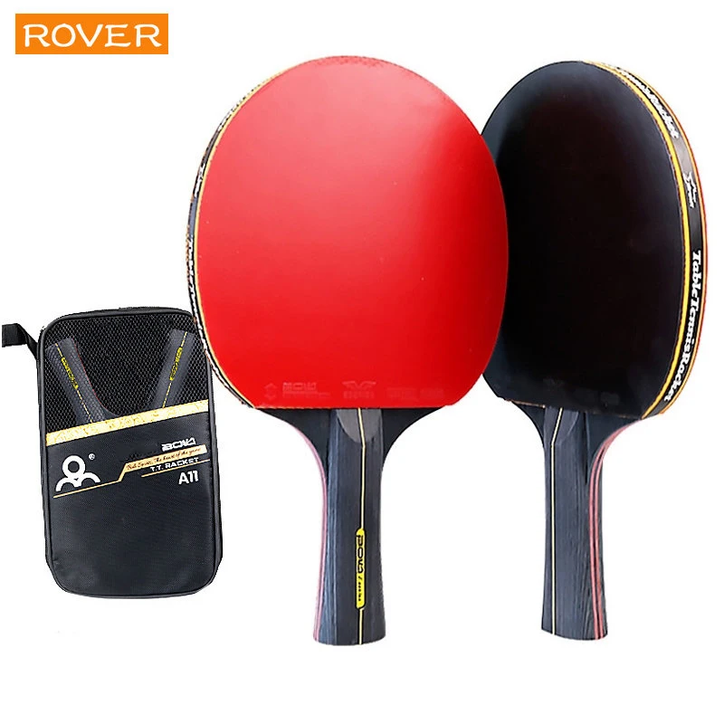 Table Tennis Kit - 5/6 Star Table Tennis Racket 2PCS