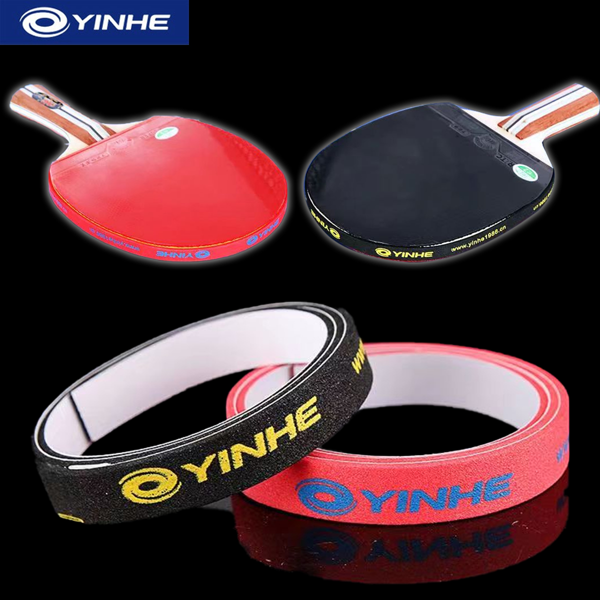 Table Tennis Grip Tape - 2PCS Table Tennis Racket Edge Tape