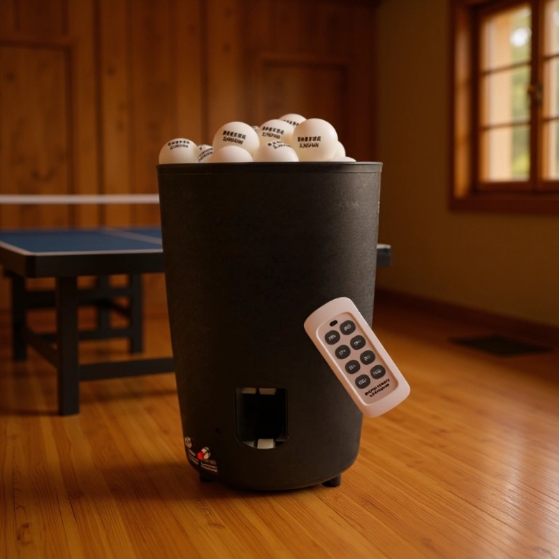 Table Tennis Ball - Portable Table Tennis Ball Machine Automatic,