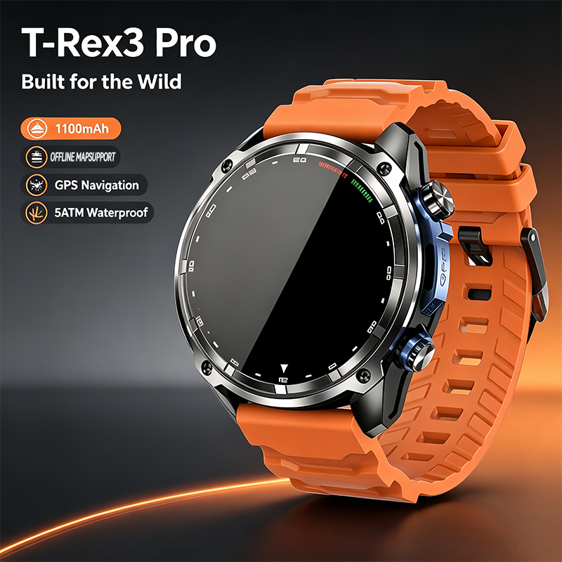 Table Tennis World - Sapphire GPS SmartWatch Offline Maps 4GB