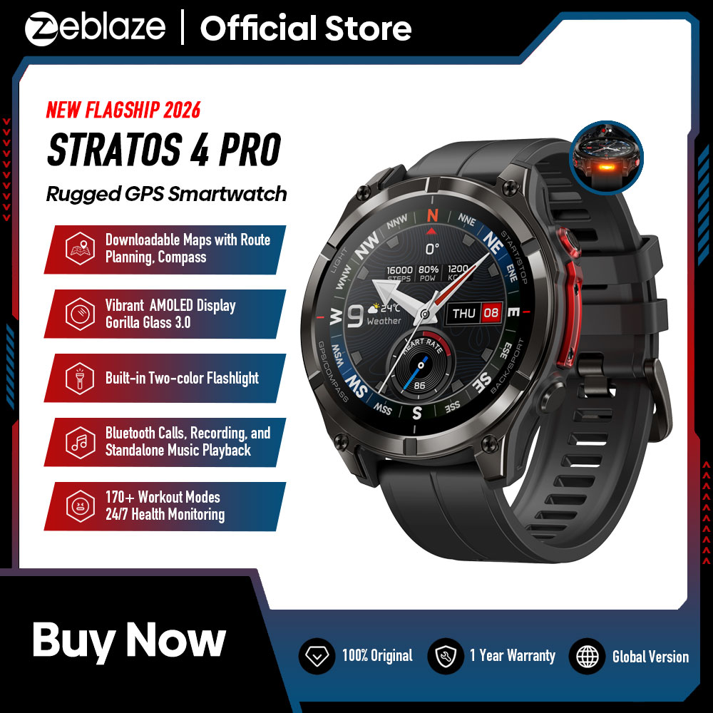 New Zeblaze Stratos 4 PRO AMOL - огляд і ціна Table Tennis World