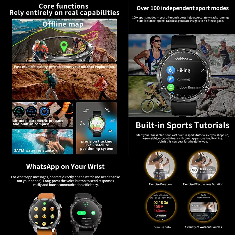 2026 New Men Smart Watch with  - огляд і ціна Table Tennis World