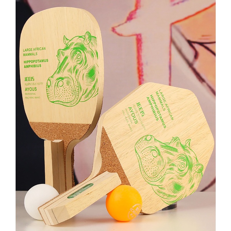 JEELS Green Hippo 1 Ply Ayous  - огляд і ціна Table Tennis Japanese