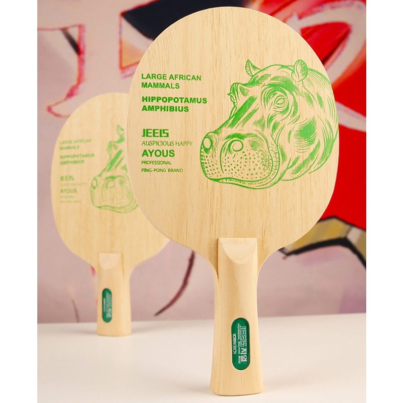 JEELS Green Hippo 1 Ply Ayous  - огляд і ціна Table Tennis Japanese